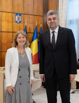 Ciolacu, discuții cu ambasadoarea SUA privind programul Visa Waiver și aderarea la OCDE