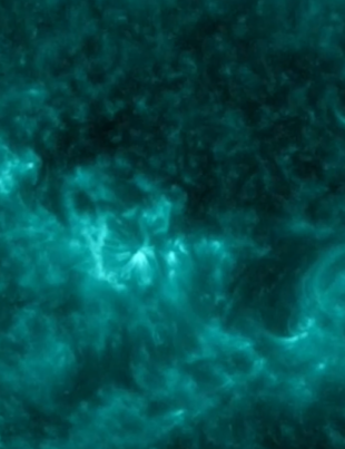 NASA a publicat imagini spectaculoase surprinse în timpul unei explozii solare