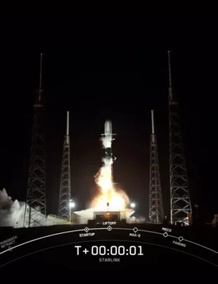VIDEO. Record absolut pentru SpaceX. Racheta Falcon 9 a fost lansată pentru a 16-a oară