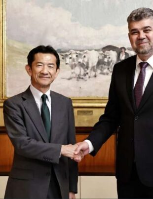 Ciolacu s-a întâlnit cu ambasadorul Japoniei. Au discutat despre promovarea obiectivelor economice ale Parteneriatului strategic bilateral