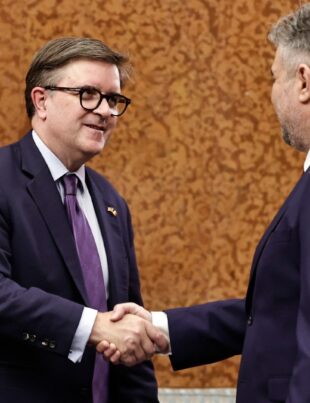 Ciolacu, întrevedere cu unul din șefii din Departamentul de Stat al SUA