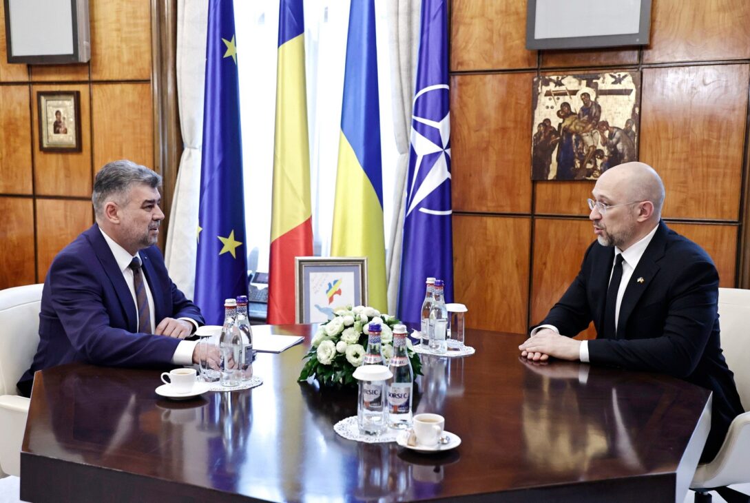 Premierul Ucrainei: Mulțumesc întregului popor român pentru susținerea totală și multilaterală în războiul contra Rusiei