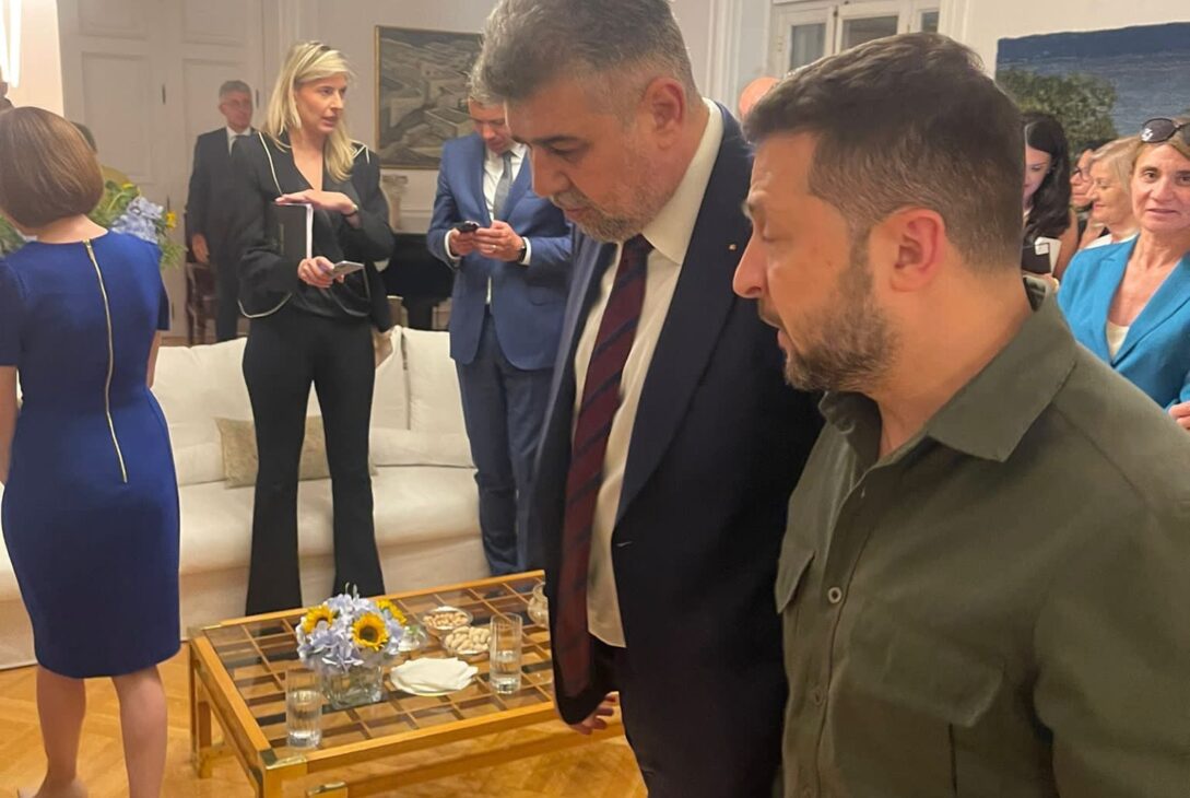 Ciolacu s-a întâlnit cu Zelenski la Atena: „România este alături de Ucraina până la victoria acesteia”