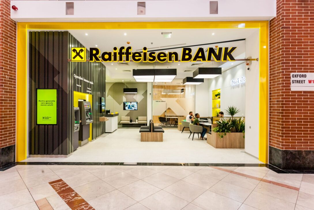 Creștere a veniturilor Raiffeisen Bank cu 21%, în prima jumătate a anului 2023