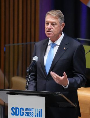 Iohannis, la Adunarea Generală a ONU: România a atins deja 62% din țintele naționale pentru Dezvoltarea Durabilă