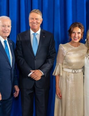 Klaus și Carmen Iohannis, alături de soții Biden, la recepția oferită de președintele SUA