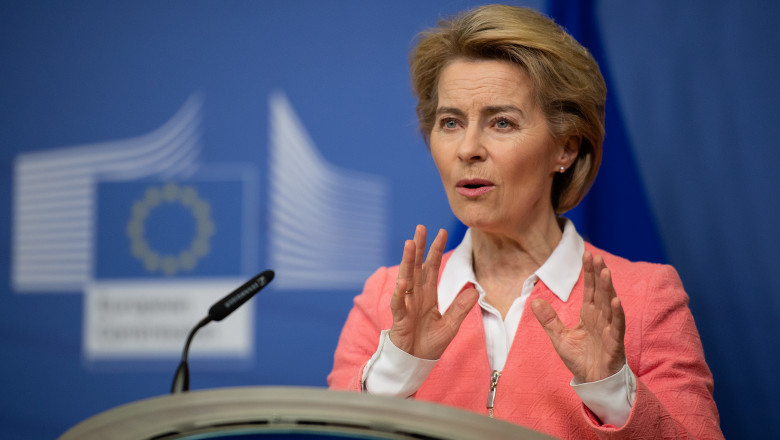 Președinta CE, Ursula von der Leyen: Uniunea Europeană va deschide un pod aerian umanitar către Gaza via Egipt