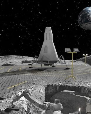 Inginerii de la Paver fac drumuri pe Lună. Folosesc doar lumină solară și praf lunar