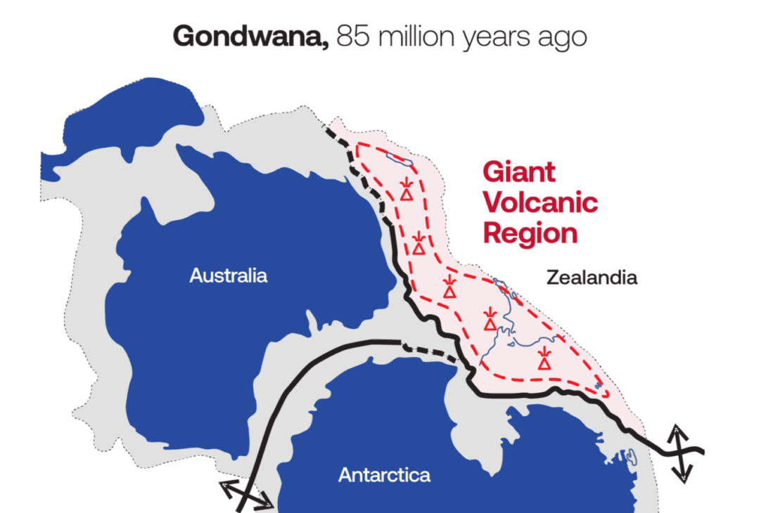 FOTO. Cele mai recente hărți ale celui de-al optulea continent al lumii. Zealandia a dispărut acum 300 de ani