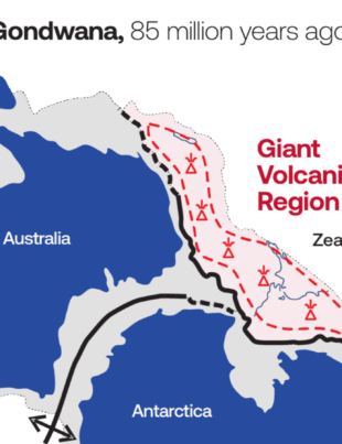 FOTO. Cele mai recente hărți ale celui de-al optulea continent al lumii. Zealandia a dispărut acum 300 de ani
