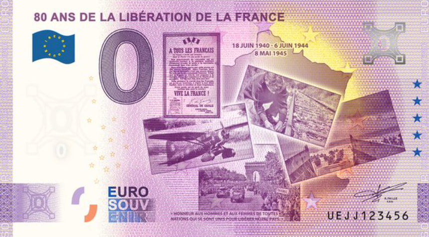 Bancnote de zero euro, în curând la vânzare! Cât costă acestea