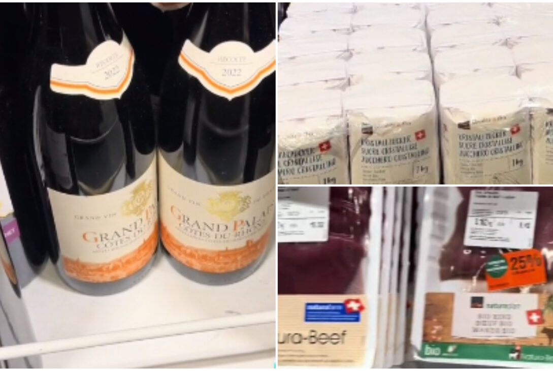Supermarketul cu prețuri uluitor de mici pentru țara în care se află. O româncă din Elveția a făcut totul public