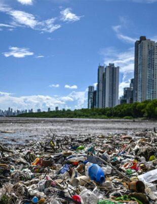 Emisiile de gaze cresc rapid din cauza industriei plasticului