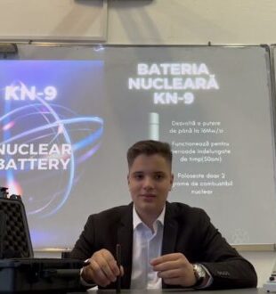 Vladimir Vîrzob a inventat la doar 15 ani o baterie nucleară KN-9