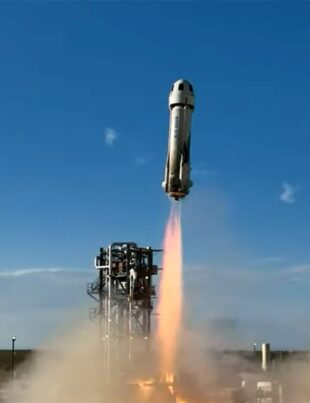 Blue Orgin ajunge aproape de Spațiu