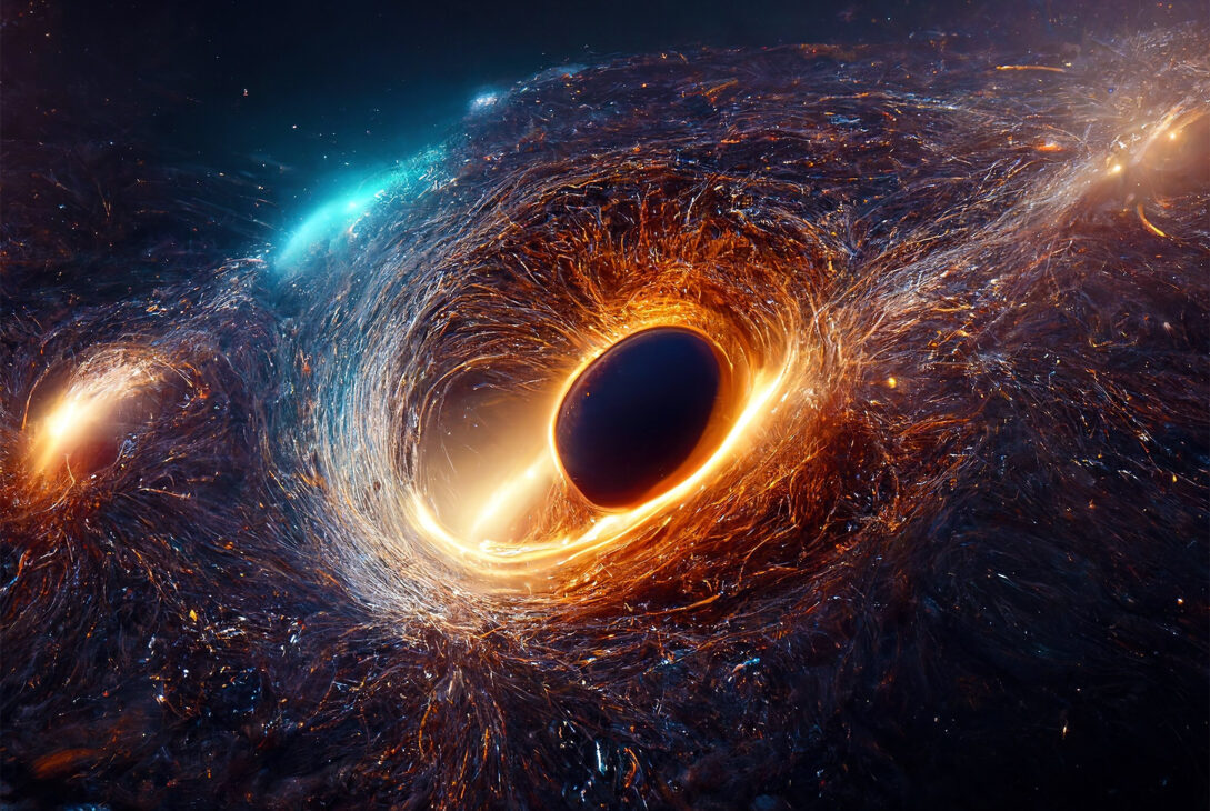 O gaură neagră uriașă ar putea distruge galaxia