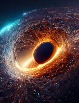 O gaură neagră uriașă ar putea distruge galaxia