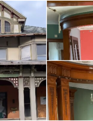 Conac de vânzare cu doar 4.629 de lei! Proprietatea impresionantă are detalii unice, dar necesită o renovare generală