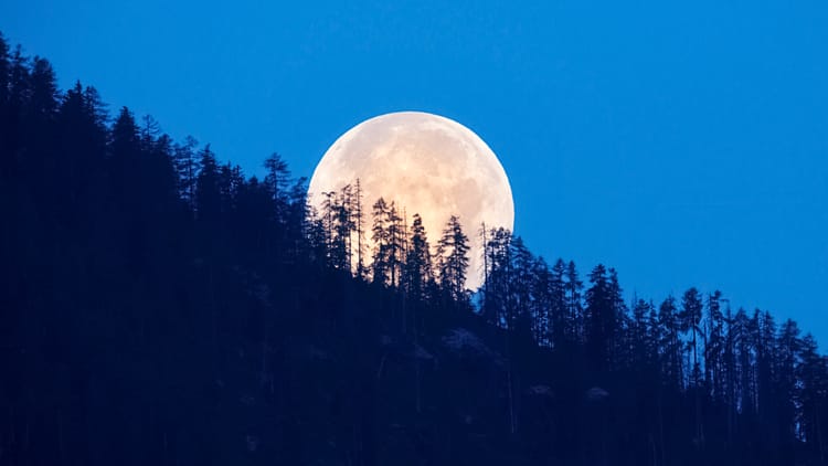 Astăzi urcă pe cer Superluna albastră. Ce trebuie să știi