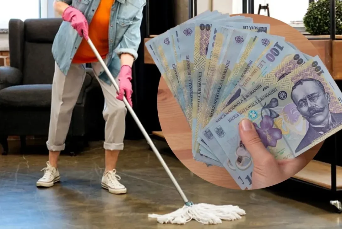 Femeie de serviciu cu salariu de 8000 de lei pe lună, masă și casă gratuite. Multe românce sunt eligibile pentru acest loc de muncă