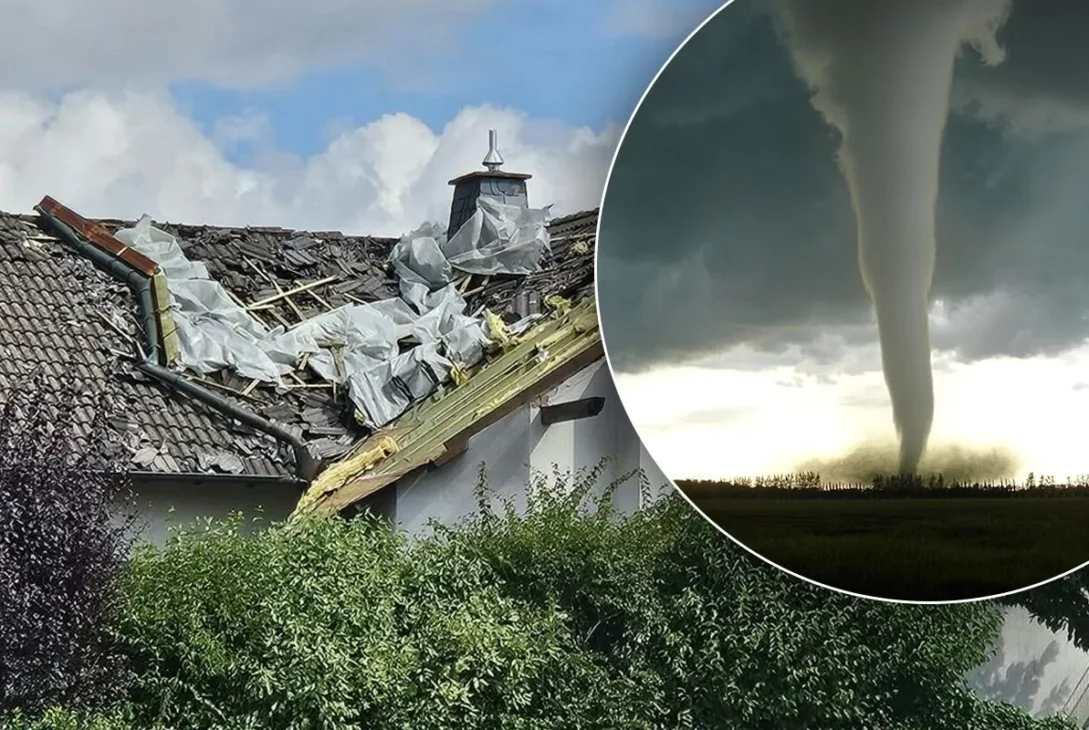 Oraș distrus de o vijelie nemaivăzută. Imagini apocaliptice surprinse într-o localitate din Germania care a avut de suferit în urma unei tornade