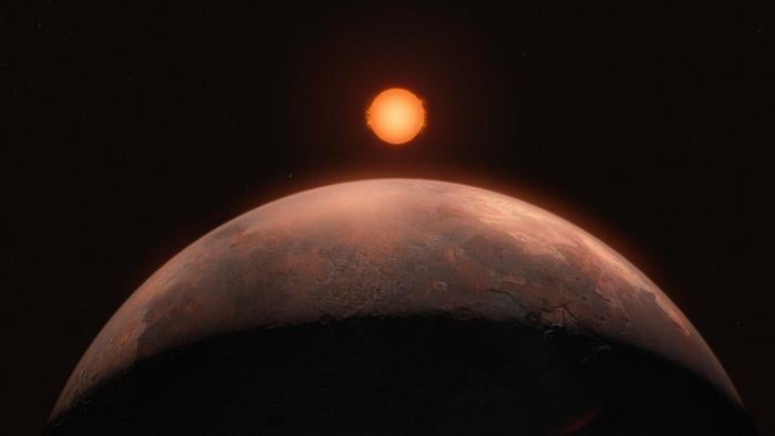 Telescopul VLT al ESO a descoperit Barnard b, o exoplanetă