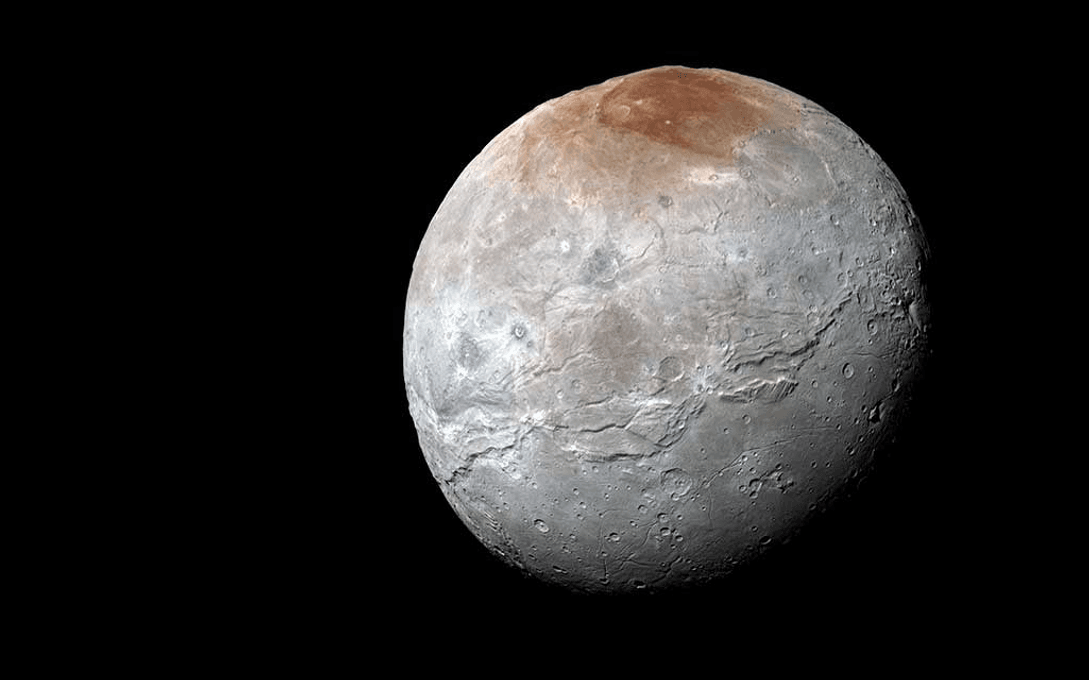 Telescopul James Webb a detectat CO2 pe Charon, luna lui Pluto