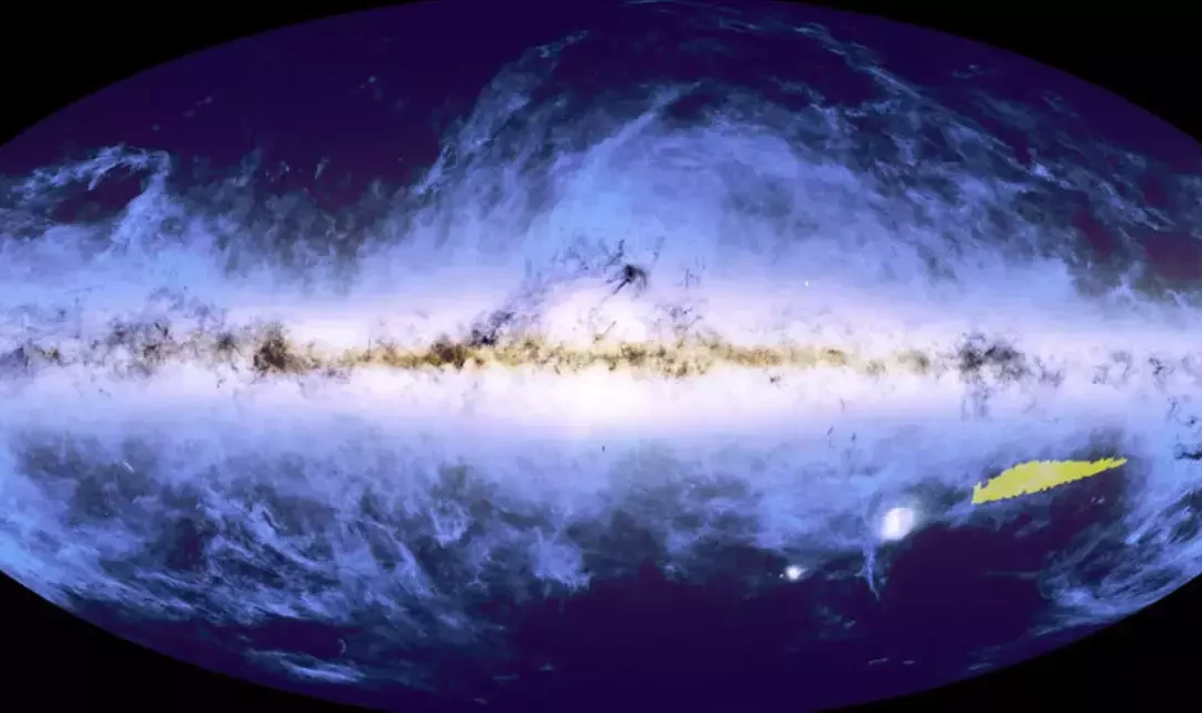 Imagini cu prima hartă a universului a fost dezvăluită de ESA