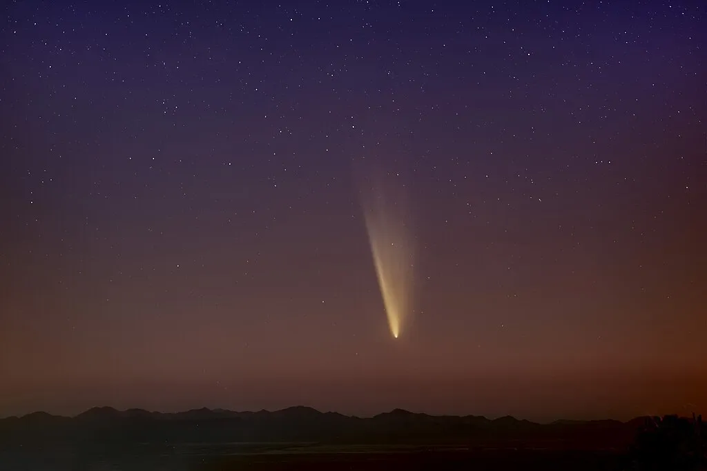 Cometa C/2024 G3 va ajunge la peri-heliu pe 13 ianuarie 2025