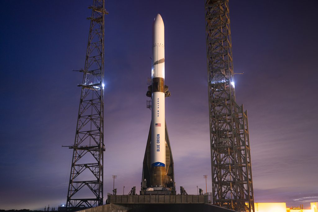 Blue Origin a realizat primul zbor de testare al rachetei New Glenn
