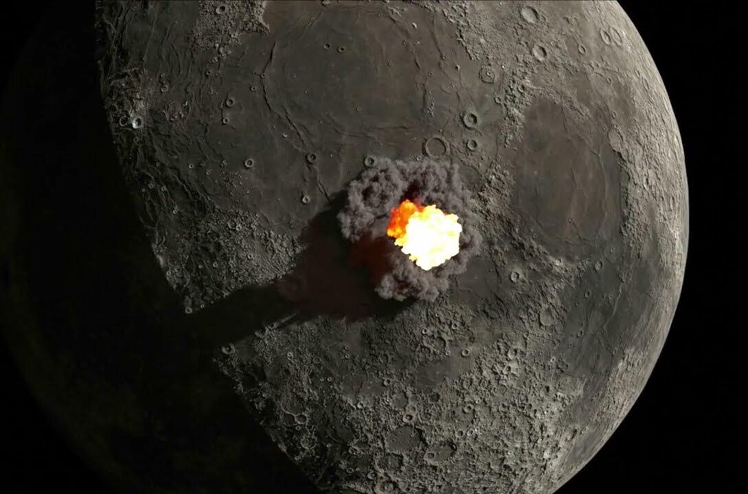 Șansele ca un asteroid să lovească Luna sunt în creștere
