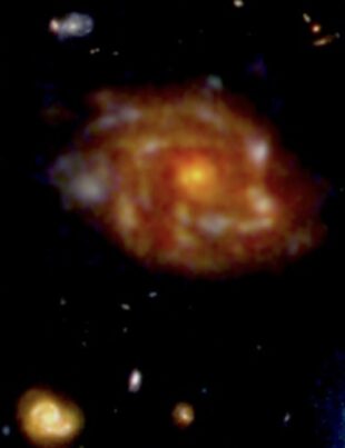 Astronomii au descoperit un „frate geamăn” vechi al Căii Lactee