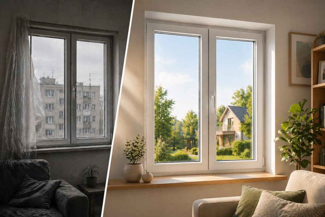 Ferestrele PVC și mitul aspectului „ieftin” și artificial